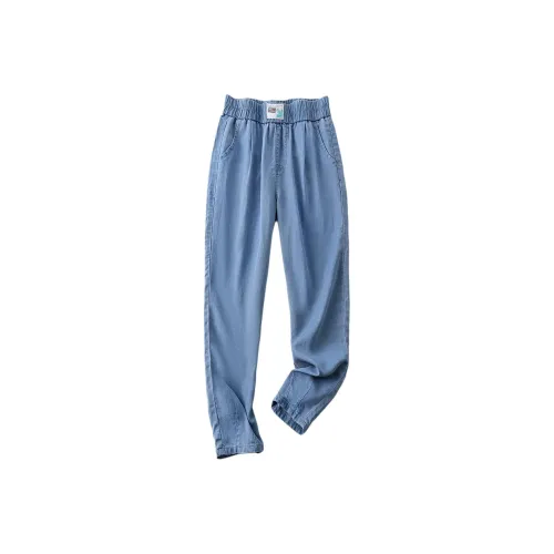 Mo Han Yi Mei Jeans Women's Blue