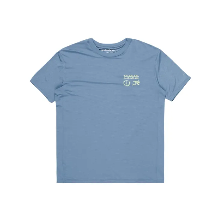 Quiksilver T Shirt Men's Crown Blue-0