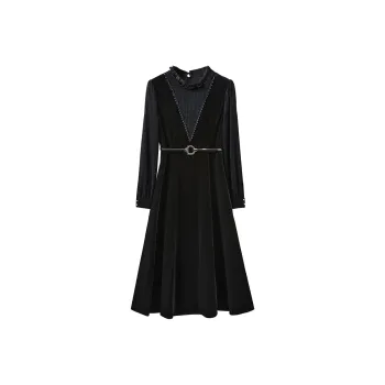 TOUCH Long Sleeved Dresses Women's Black