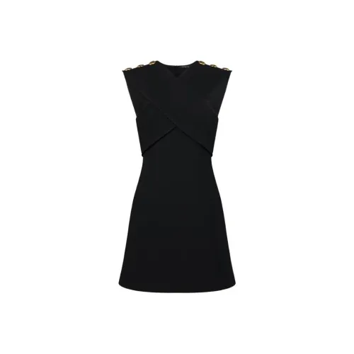 LOUIS VUITTON Crossover Bust Dress