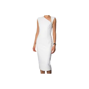 BRAND BY MEI Sleeveless Dresses Women's White