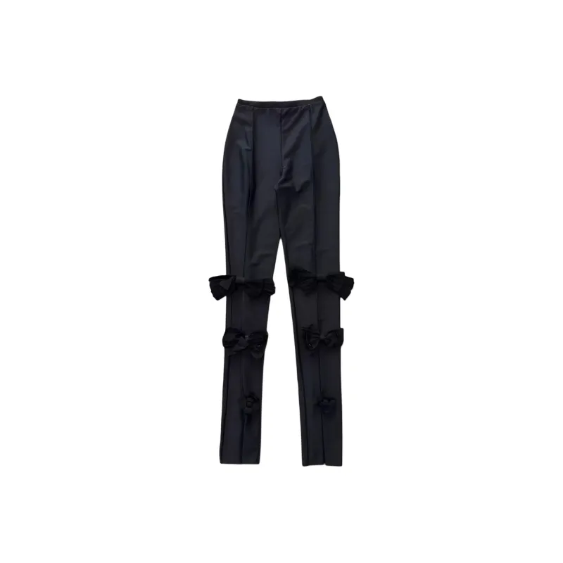 CHANEL Leggings Women's Black-0