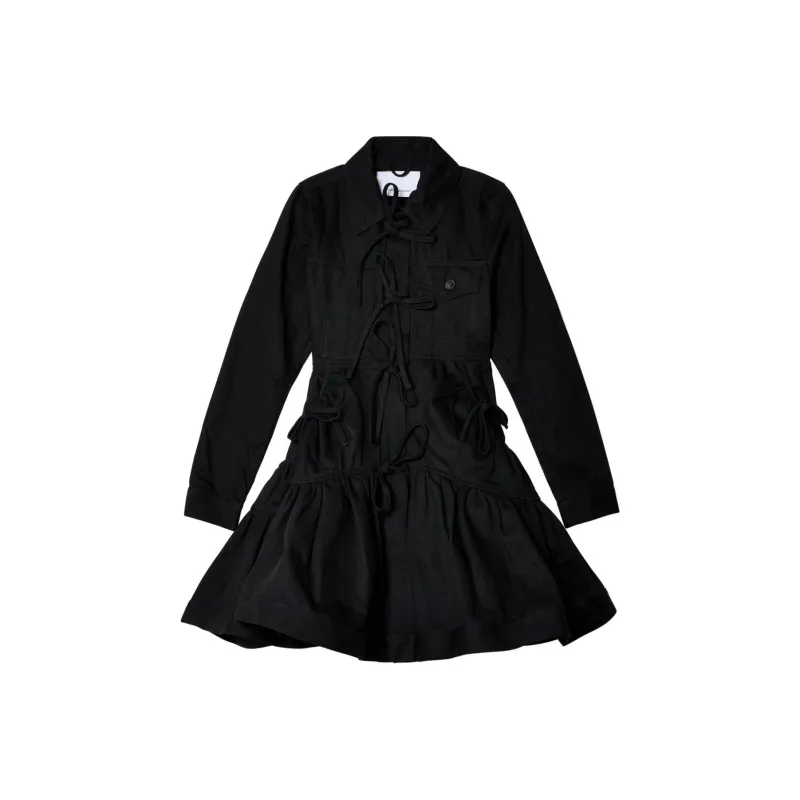 CECILIE BAHNSEN Gill Cotton Tiered Dress-0