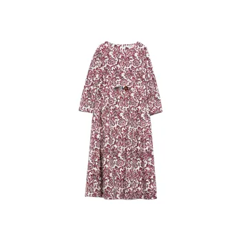 'S MAX MARA Long Sleeved Dress Women's Red