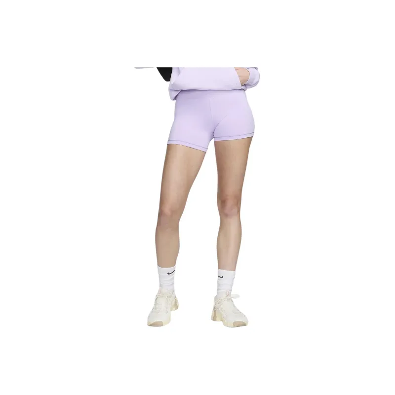 Nike One Rib Women's High-Waisted 5' Biker Shorts-0