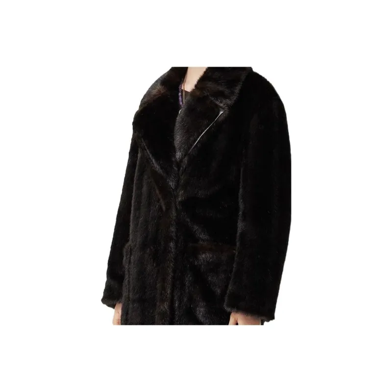 Burberry FW22 Velvet feel Coat Women's Umber-0