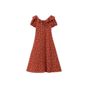 ABBY GODDESS Short Sleeved Dress Women's