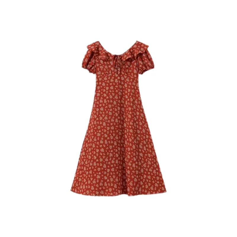 ABBY GODDESS Short Sleeved Dress Women's-0