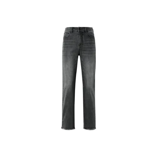 HLA Jeans Women's Black Denim Gradient Light A3