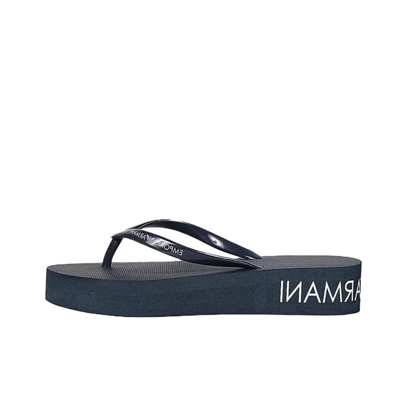 EMPORIO ARMANI Flip Flops Women's Blue-0