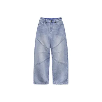 MADEN Jeans Women's Washed Blue