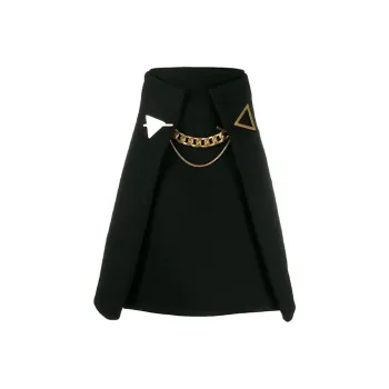 Bottega Veneta Casual Long Skirts Women's Black