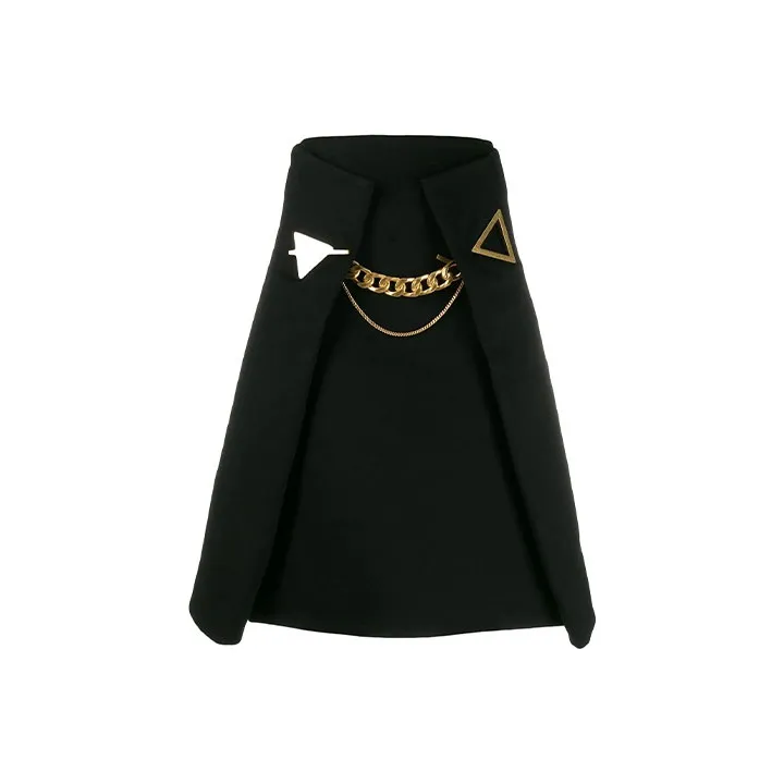 Bottega Veneta Casual Long Skirts Women's Black-0