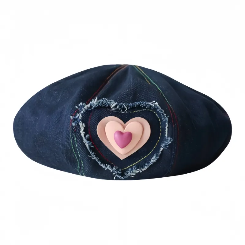 OXO OVERLOAD Denim Berets Unisex-4