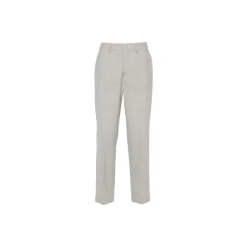 PAROSH SS24 Suit Trouser Women's Medium Gray