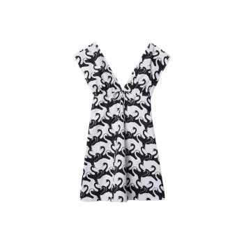 Burberry Swan Cotton Dress