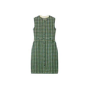 Burberry SS24 Sleeveless Dress Women's Ivy Green