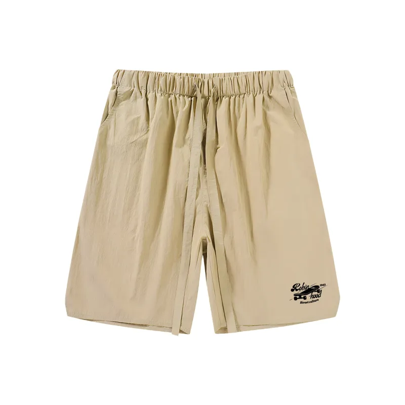 ROBINHOOD Casual Shorts Unisex Khaki-0
