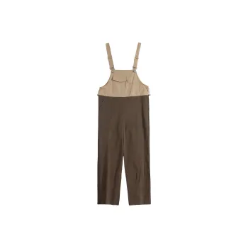CPAURA Overalls Women's Khaki & Green
