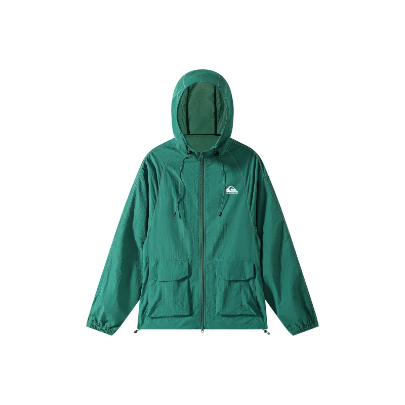 Quiksilver Breathable Quick Dry Reflective With High Visibility UV Protection Sun Protection Clothing Unisex-3