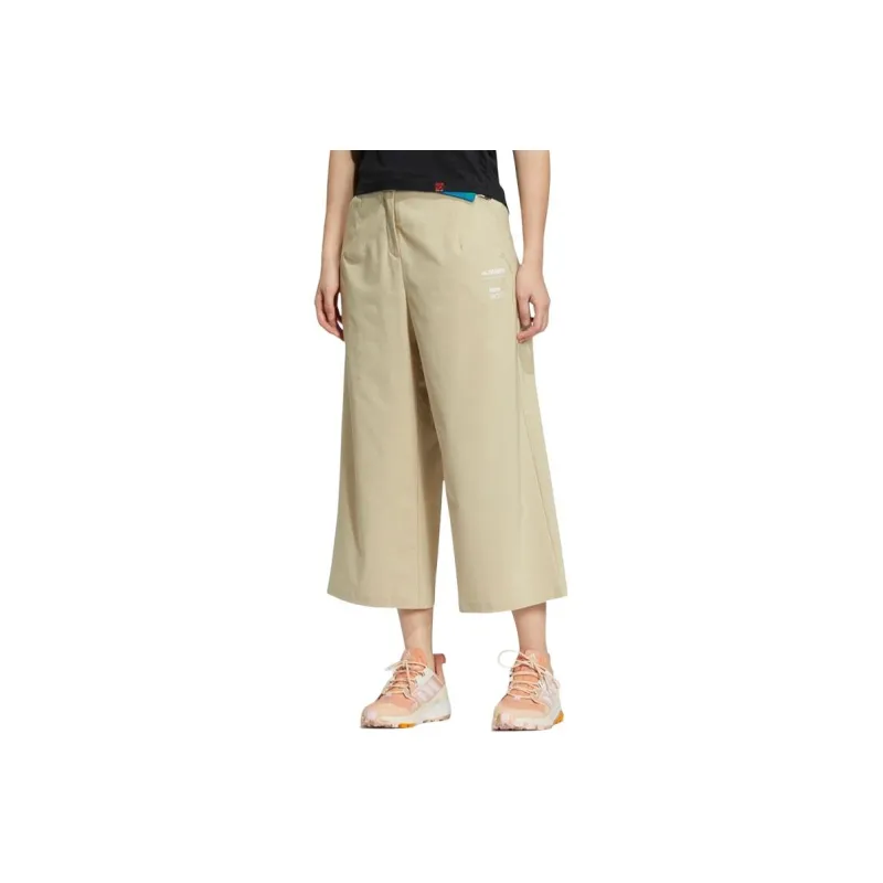 Adidas Casual Shorts Women's Khaki-0