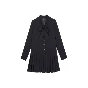 THE KOOPLES Long-Sleeved Dresses Women's Black
