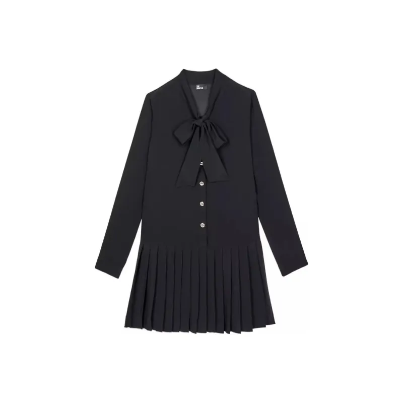THE KOOPLES Long-Sleeved Dresses Women's Black-0