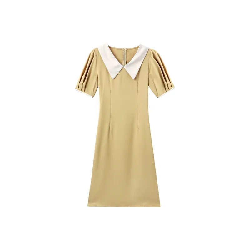 Adeworn Short Sleeved Dress Women's-0