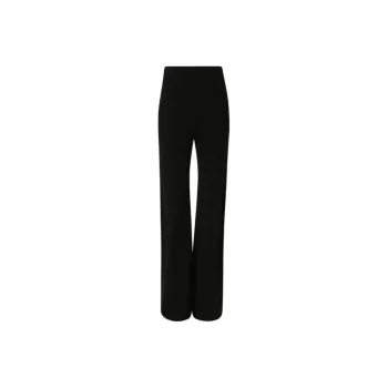 III VIVINIKO Four Space Knitted Fabric Collection Knitted Sweatpants Women's Black