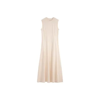 CALVIN KLEIN Sleeveless Dress Women's Oat White