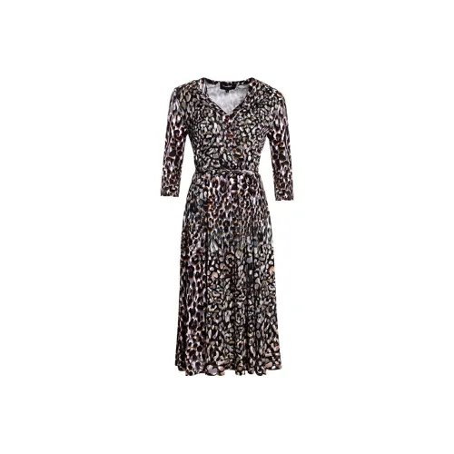 BESIONIA SS22 Long Sleeved Dresses Women's Black Dot