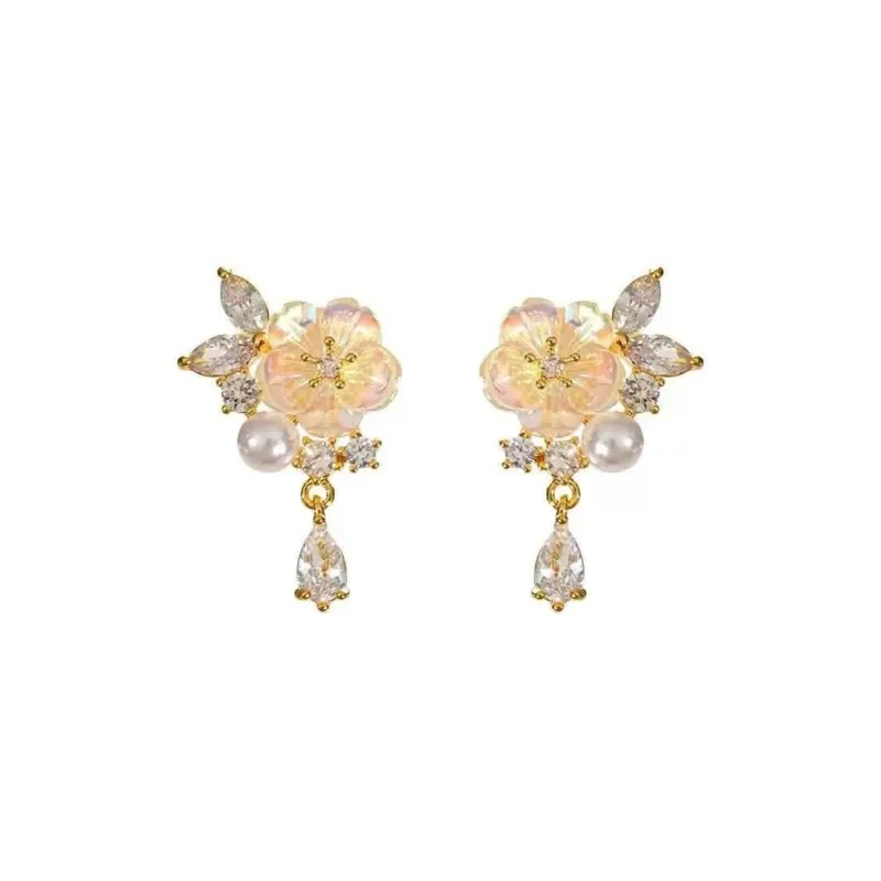 LIANGCAI Alloy Earrings Women's-0