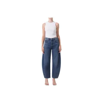 AGOLDE Luna High-Waisted Straight-Leg Jeans