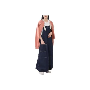 FREAK'S STORE Something × Freak's Store Vintage Gather Overall Skirt Sleeveless Dress Women's