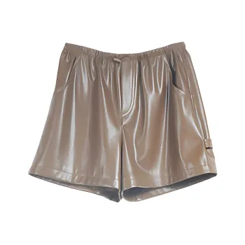 GURUI Casual Shorts Women's Sandalwood Camel