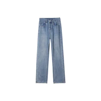 HIPPIEMISS Jeans Women's Vintage Light Blue
