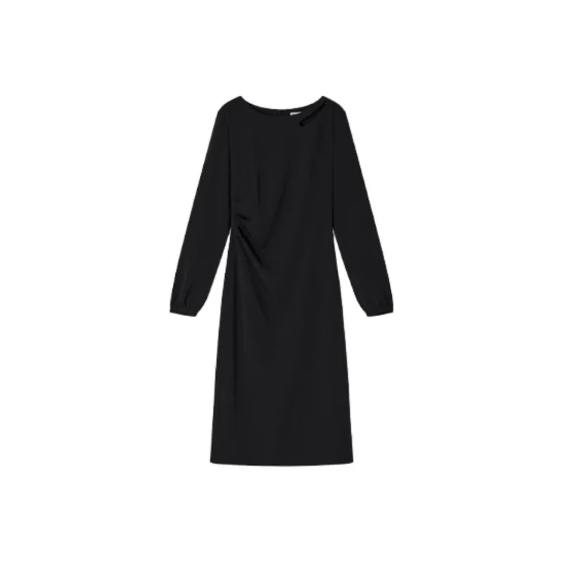Orange Desire Long Sleeved Dresses Women's-1