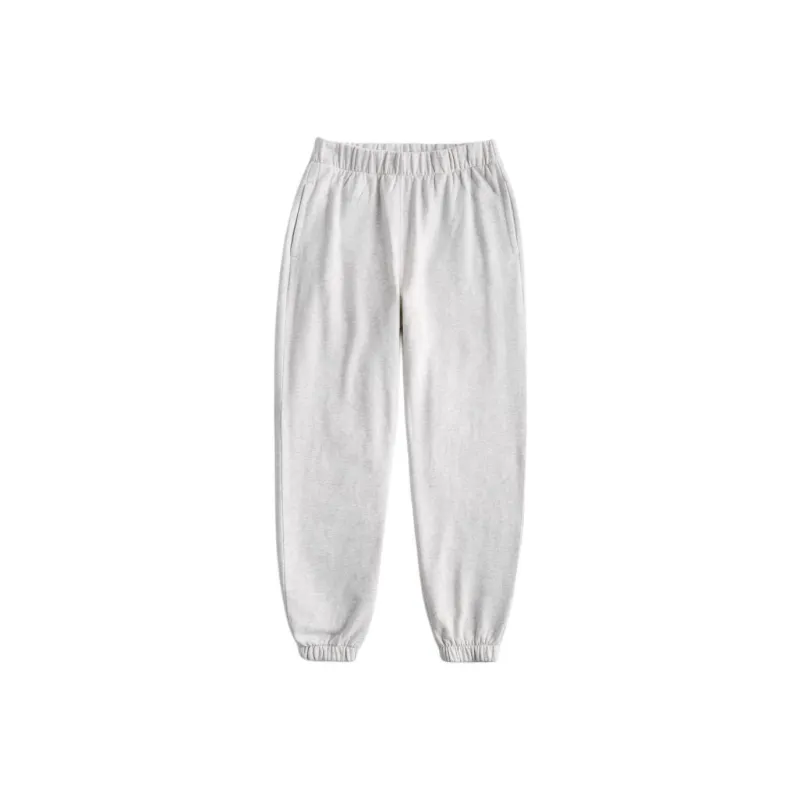 Hollister Knitted Sports Pants Women's Hemlock Light Gray-0