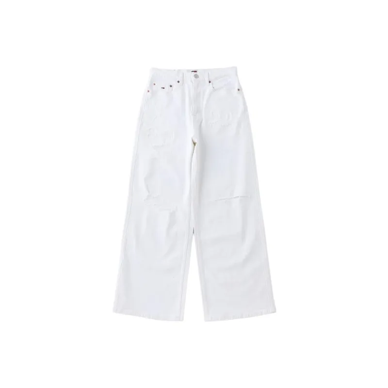 Tommy Hilfiger CLAIRE HGH WD BH2199 Jeans Women's White-0