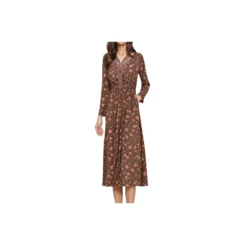 Mapping Long-Sleeved Dresses Women's