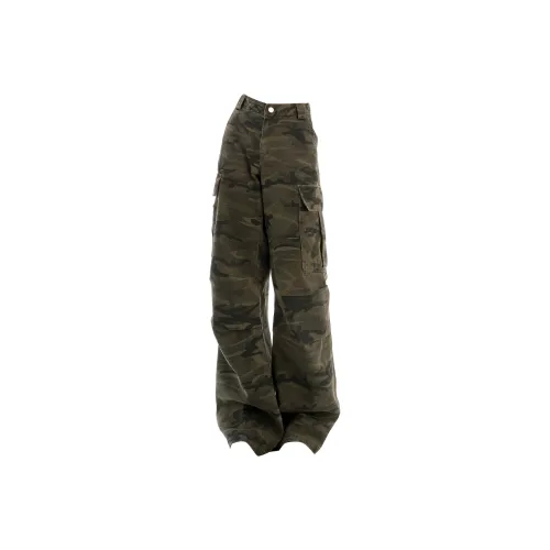 ST&SAT Casual pants Maxi Women's Camouflage