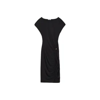 Patrizia Pepe Ruched detailed Midi Dress