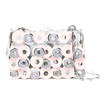 Paco Rabanne Polyester Shoulder Bag Women's Pink & Purple
