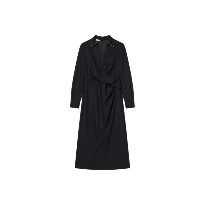 Goodland Long Sleeved Dresses Women's Black-0