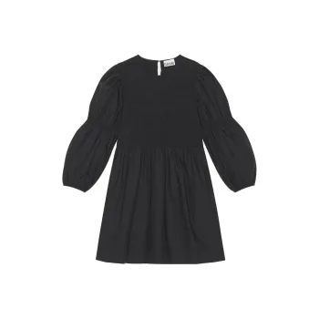 GANNI Long Sleeved Dress Women's Black