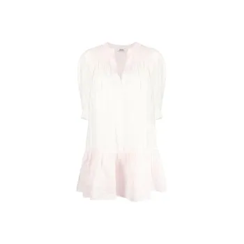 Sandro Short-Sleeved Dresses Women's White
