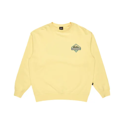 Quiksilver Spin Cycle Sweatshirt Men's Yellow