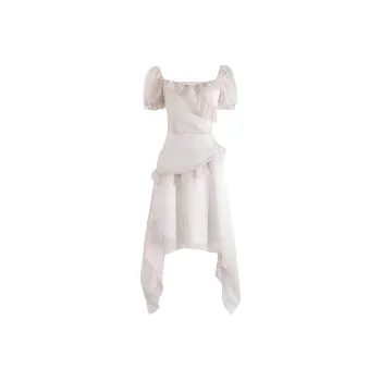 CZMO Short Sleeved Dress Women's Apricot