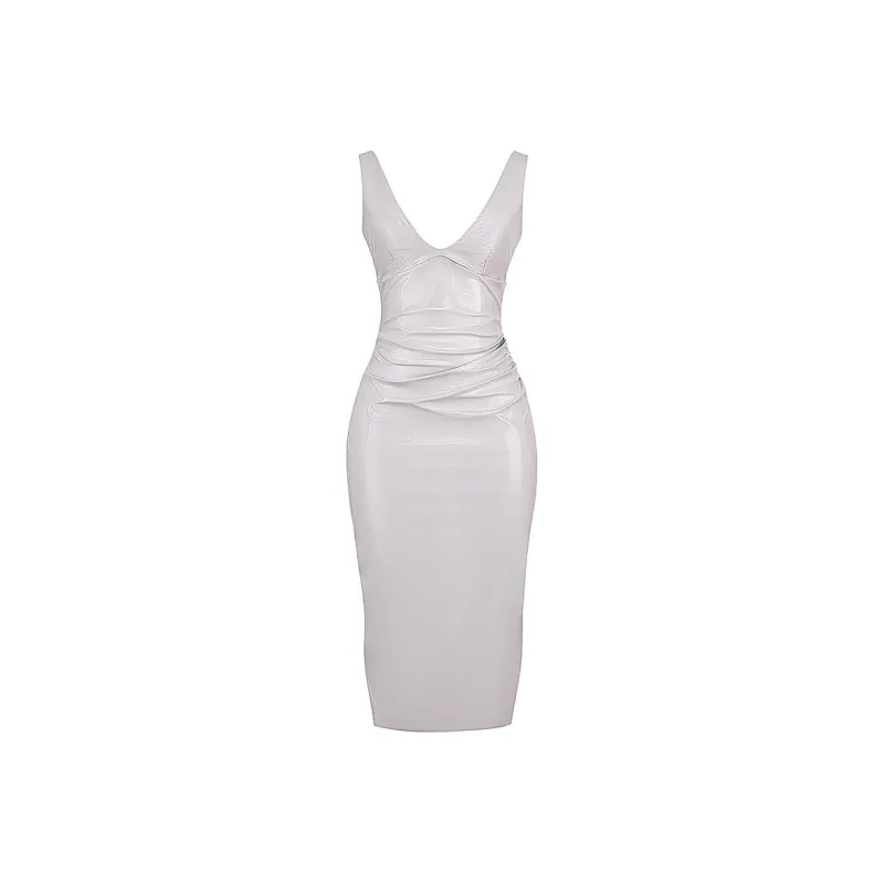 HOUSE OF CB MADELEINE Slip Dresses Women's VIOLET ICE/Light Purple-0