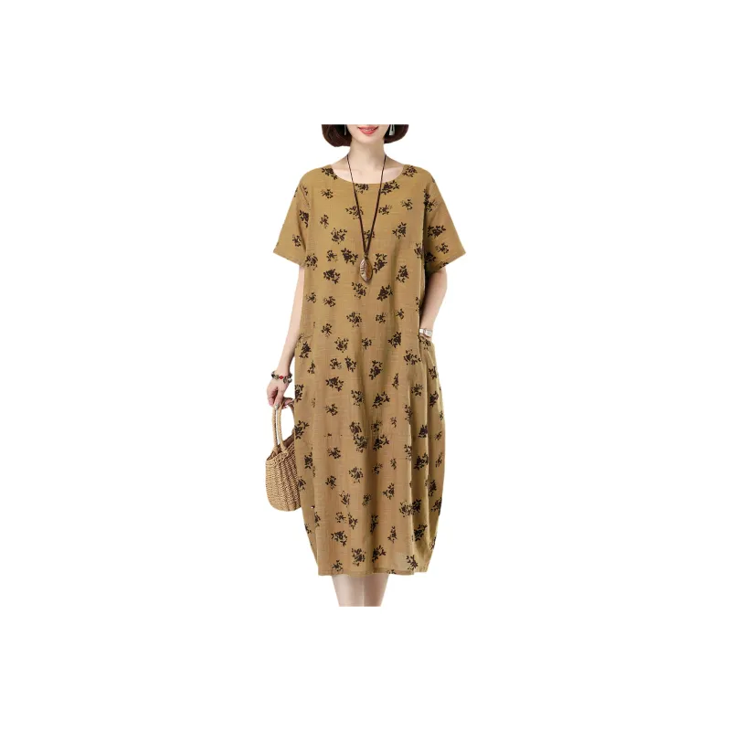 Mula Short Sleeved Dresses Women's-6